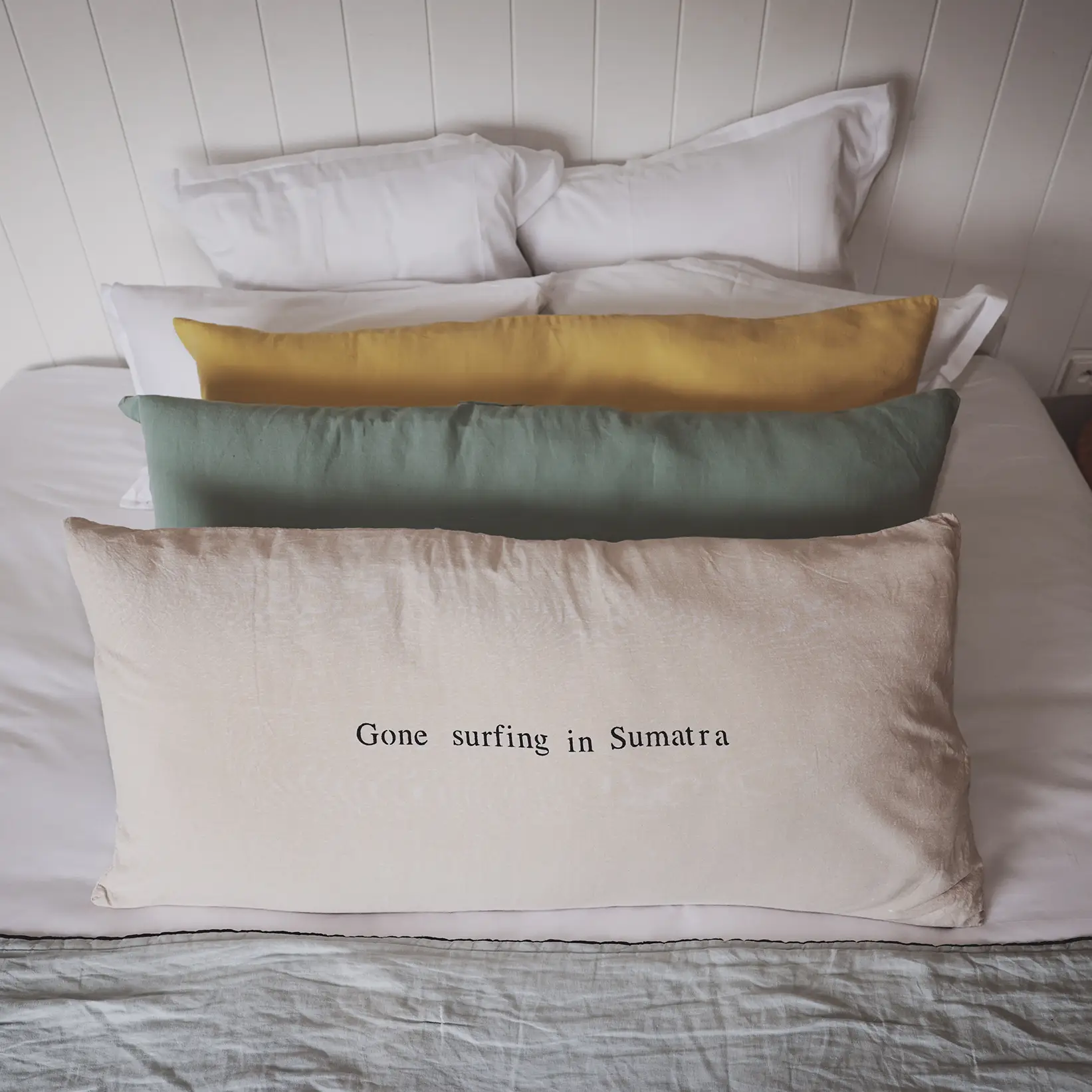 Coussin Lin Big 55x110 Ligne Surf – Image 2